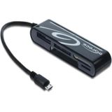 DeLOCK Micro USB OTG Cardreader - 0,10 meter