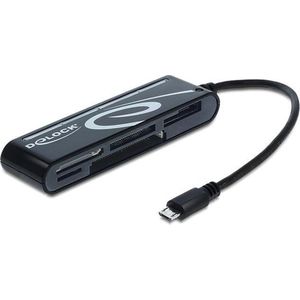 DeLOCK Micro USB OTG Cardreader - 0,10 meter