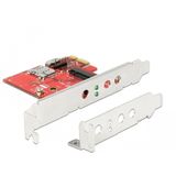DeLOCK - PCI Express - Geheugenkaartlezer - Zwart - Ondersteunt CompactFlash, PCI Express x4 3.0