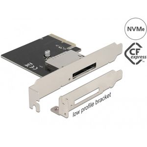 Delock - PCI Express Card - 1 x Externe CFexpress Slot - Geheugenadapter
