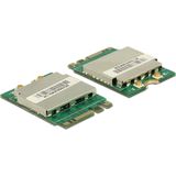 Delock - Module M.2 Key A+E - WLAN 11ac/a/b/g/n + Bluetooth 4.0