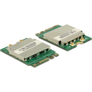 Delock - Module M.2 Key A+E - WLAN 11ac/a/b/g/n + Bluetooth 4.0