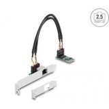 DeLOCK - 95272 - Netwerkkaart - Intern - 2.5 Gigabit LAN - PCIe 2.0