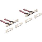Delock - Mini PCIe I/O - Controlekaart - 4 x Seriële RS-232