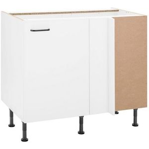 OPTIFIT Eckunterschrank »Elga«, mit Soft-Close-Funktion, höhenverstellbaren Füße, Breite 100 cm