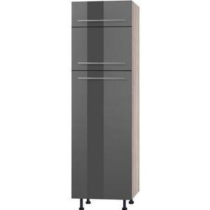 OPTIFIT Kühlumbauschrank "Bern", 60 cm breit, 212 cm hoch, mit höhenverstellbaren Stellfüßen