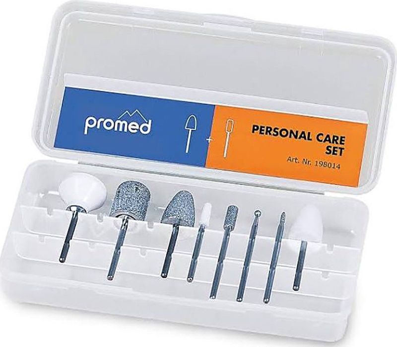 Promed - Opzetstukken Set - Nagelverzorging - Saffier - Diamant - Stenen