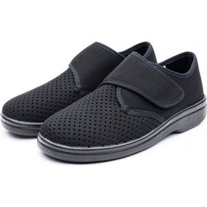 Promed - München 3 - Verbandpantoffels - Zwart - Leer en Textiel