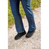 Promed - München 3 - Verbandpantoffels - Zwart - Leer/Textiel - Klittenband