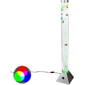 JUST LIGHT Waterzuil Ava met LEDs en Decoratieve Vissen