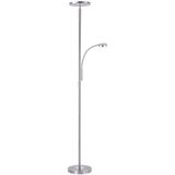 JUST LIGHT LED-Stehleuchte 11709-55 stahl, 25,5 W, 2900 lm, 3000 K