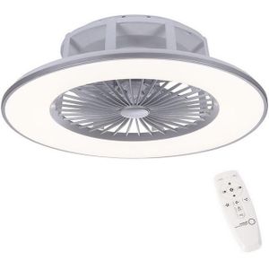 Leuchten Direkt 14646-55 - LED verlichting met een ventilator MICHAEL LED/29W/230V + AB