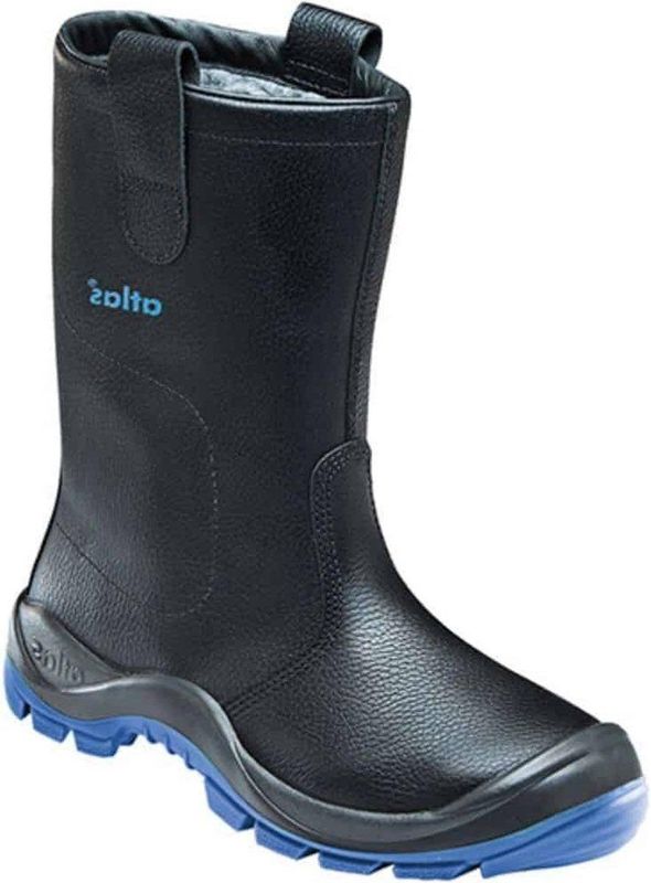 Atlas - Anatomic Bau 822 - Werklaars - Zwart - Leer