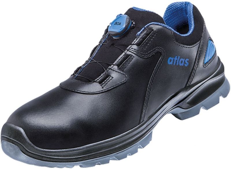 Atlas Schoen SL 9645 XP 2.0 BOA LG S3 ESD - Zwart/Blauw - 36