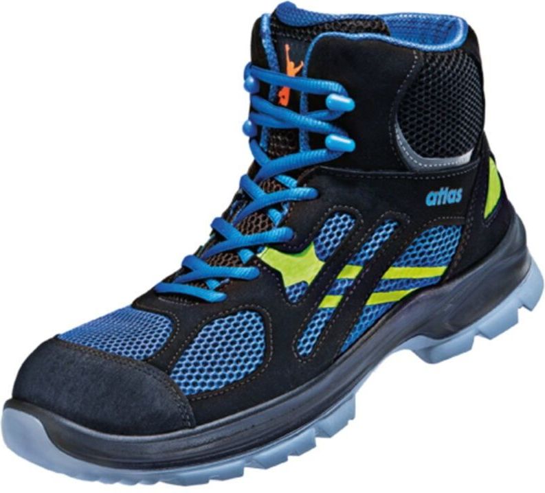 Atlas - Flash 8200 XP S1P ESD Werkschoen - Zwart - Mesh - Aluminium Neus