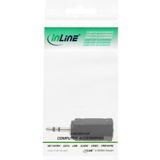 InLine 99308 audio-adapter 2,5 mm jack naar 3,5 mm bus