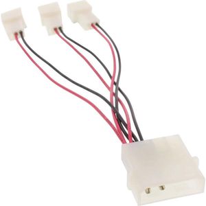 Molex - 3x 3-pins Case Fan 5V Voedingskabel - Divers - 2 Jaar Garantie