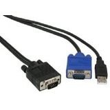 InLine - Aansluitkabel - USB - VGA - Voor KVM-switch 60664A 60665A 60666A