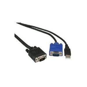 InLine - Aansluitkabel - USB - VGA - Voor KVM-switch 60664A 60665A 60666A