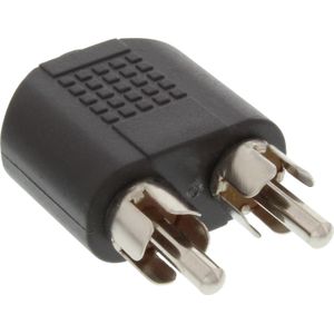 Tulp (m) - 3,5mm Jack (v) stereo audio adapter
