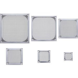 InLine - Ventilatorrooster - Zilver - Aluminium - Voor PC Ventilatoren