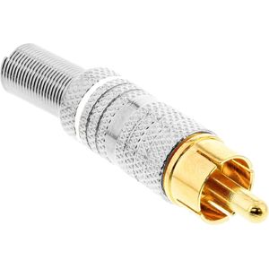 InLine® 99110N RCA-stekker soldeerversie