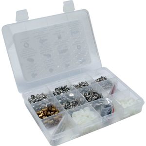 InLine 77789B PC-schroevenset, 550-delig (10x50 & 2x25 stuks)