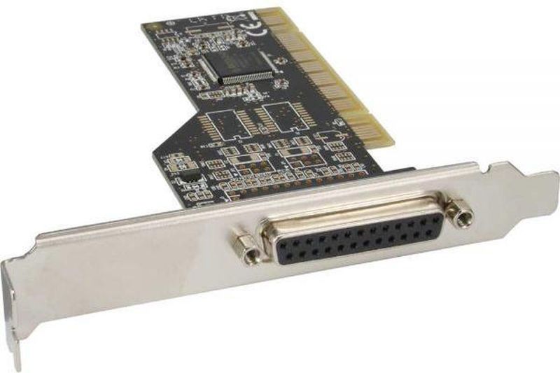 InLine parallelle PCI kaart met 1 25-pins SUB-D IEEE 1284 LPT printerpoort