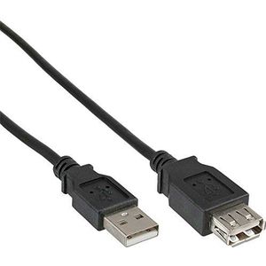InLine 34650B USB-kabel 0,5 m Zwart