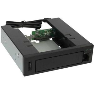 InLine 37556 HDD Caddy Hot Swap behuizing voor 13,3 cm (5,2 inch) /8,9 cm (3,5 inch) SATA HDD