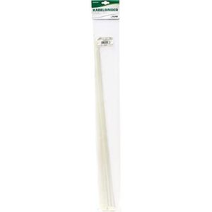 Tie-wraps 800 x 9mm / transparant (10 stuks)