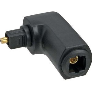 InLine Opto 89900B audio-adapter Toslink bus 90 graden gebogen