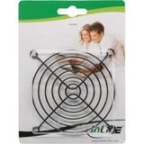 PC - Ventilator Beschermer - Zwart - Metaal - 80 x 80 mm