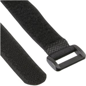 Klittenband - Kabelbinders - Zwart - 500 x 25mm - 10 Stuks