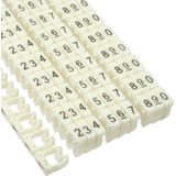 InLine 59961I kabelbinder Kunststof Wit 100 stuk(s)