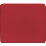 InLine 55455R muismat, rood, uniform, schuim, universeel, 250 mm, 220 mm