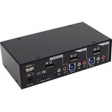 InLine 63622I KVM-switch Zwart