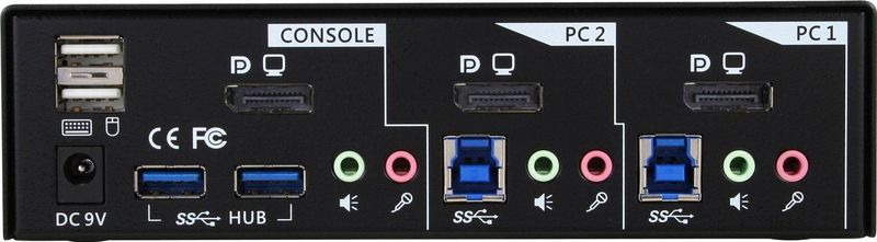 InLine 63622I KVM-switch Zwart