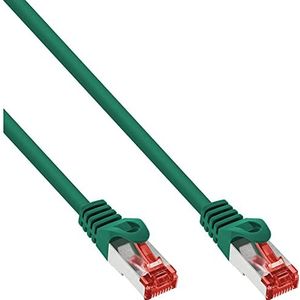 InLine Cat6 S/FTP 1m netwerkkabel SF/UTP (S-FTP) groen
