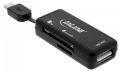 InLine 66776 geheugenkaartlezer USB 2.0 Zwart