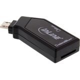 InLine Micro USB OTG Kaartlezer - SD en Micro SD