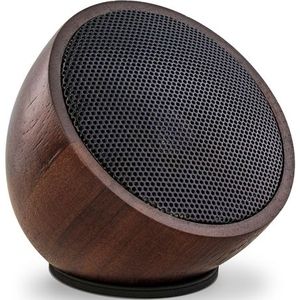 InLine 55380H Woom Mini Bluetooth Walnoothouten Luidspreker 52mm