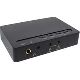InLine - USB 2.0 SoundBox 7.1 - Geluidskaart - Zwart - USB 2.0