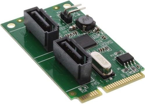 InLine - MiniPCIe Kaart - 2x SATA600 - RAID Functie
