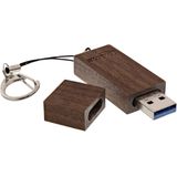 InLine - WoodStick - USB-stick - Bruin - 32 GB - Hout