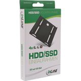 InLine - Geheugen Slot Adapter - Zwart - 3.5" naar 2.5"