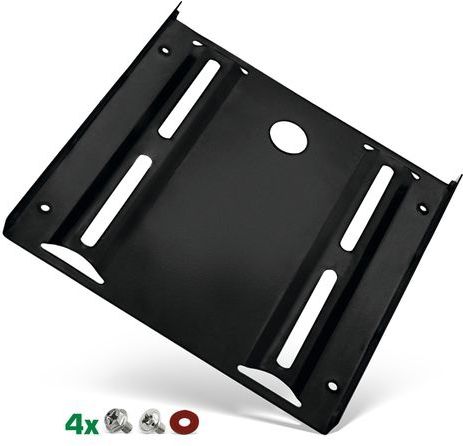 InLine - Geheugen Slot Adapter - Zwart - 3.5" naar 2.5"