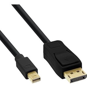 Mini DisplayPort - DisplayPort kabel - versie 1.2 (4K 60 Hz) - bi-directioneel / zwart - 2 meter