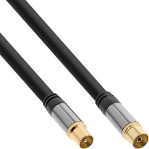 InLine 4G/LTE proof 4K Ultra HD IEC (m) - IEC (v) coaxkabel / recht - 10 meter