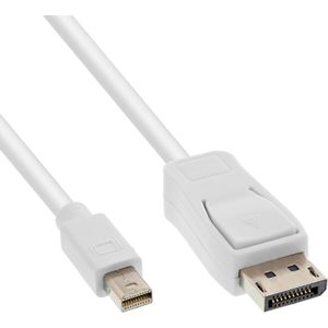 Mini DisplayPort - DisplayPort kabel - versie 1.2 (4K 60 Hz) - bi-directioneel / wit - 3 meter